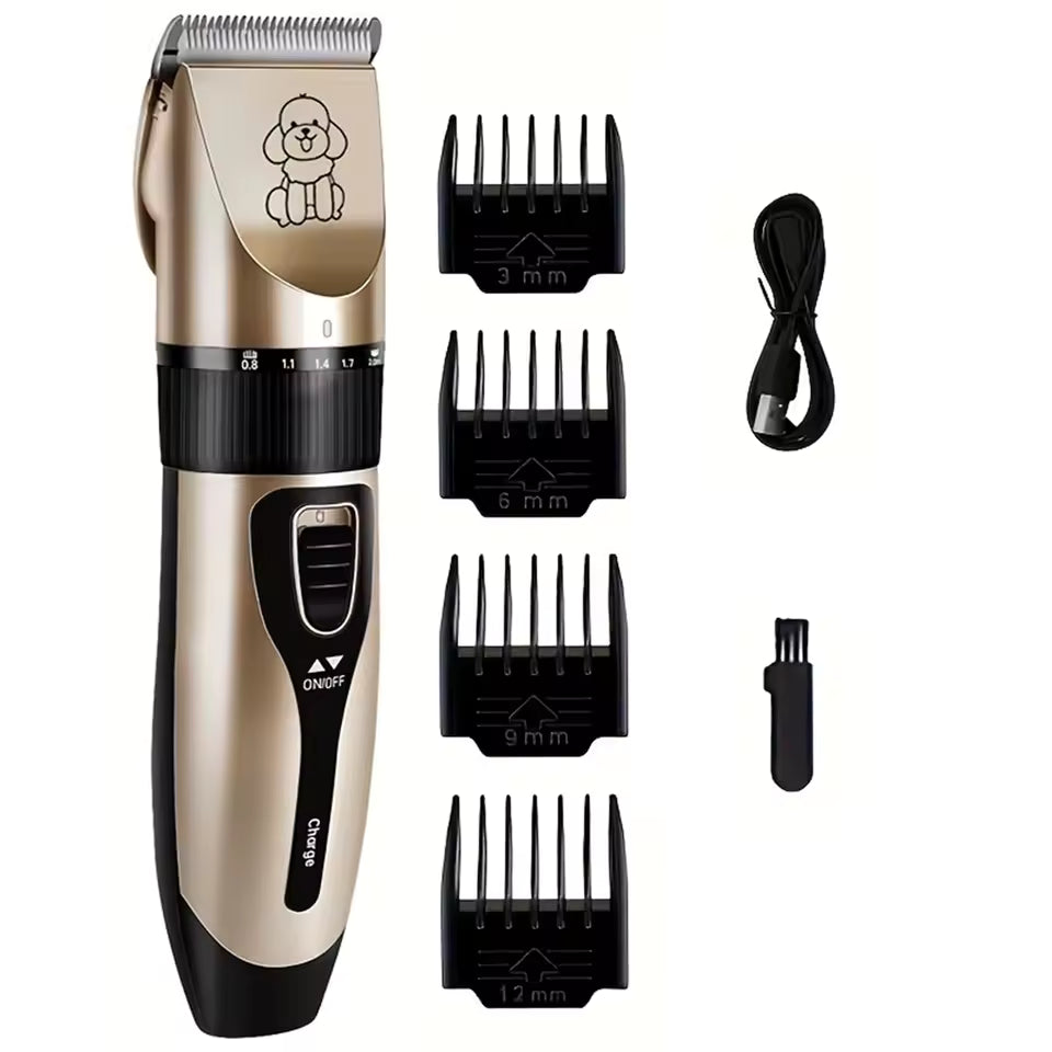 Rechargeable Dog Clippers – Professional Electric Grooming Kit for Dogs