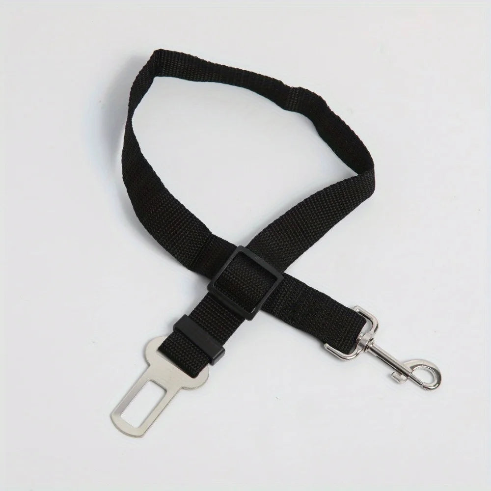 Pet Car Safety Harness: Adjustable Dog Seat Belt for Small to Large Breeds