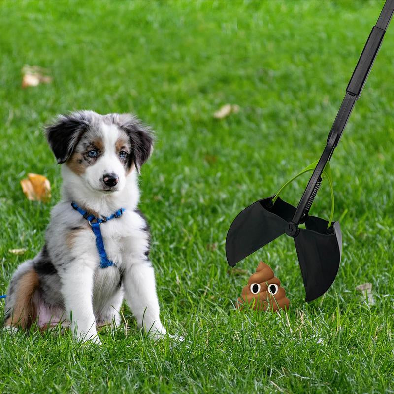 28-Inch Ultra-Lightweight Dog Poop Scooper with Free Trash Bags