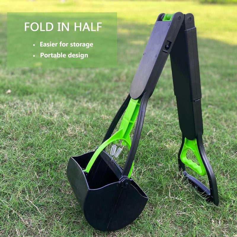 28-Inch Ultra-Lightweight Dog Poop Scooper with Free Trash Bags