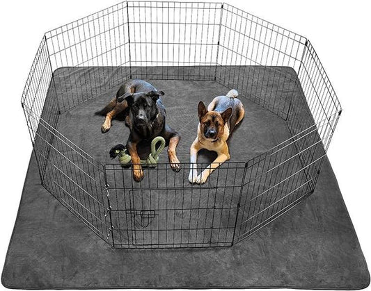 Extra Large Washable Dog Pee Pad – 72x72 / 65x48 Reusable, Waterproof & Non-Slip Mat for Puppies, Seniors, Whelping & Housebreaking