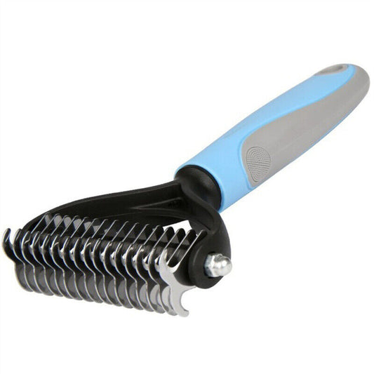 Grooming Brush for Pet Dog Deshedding, Tool Rake Comb 