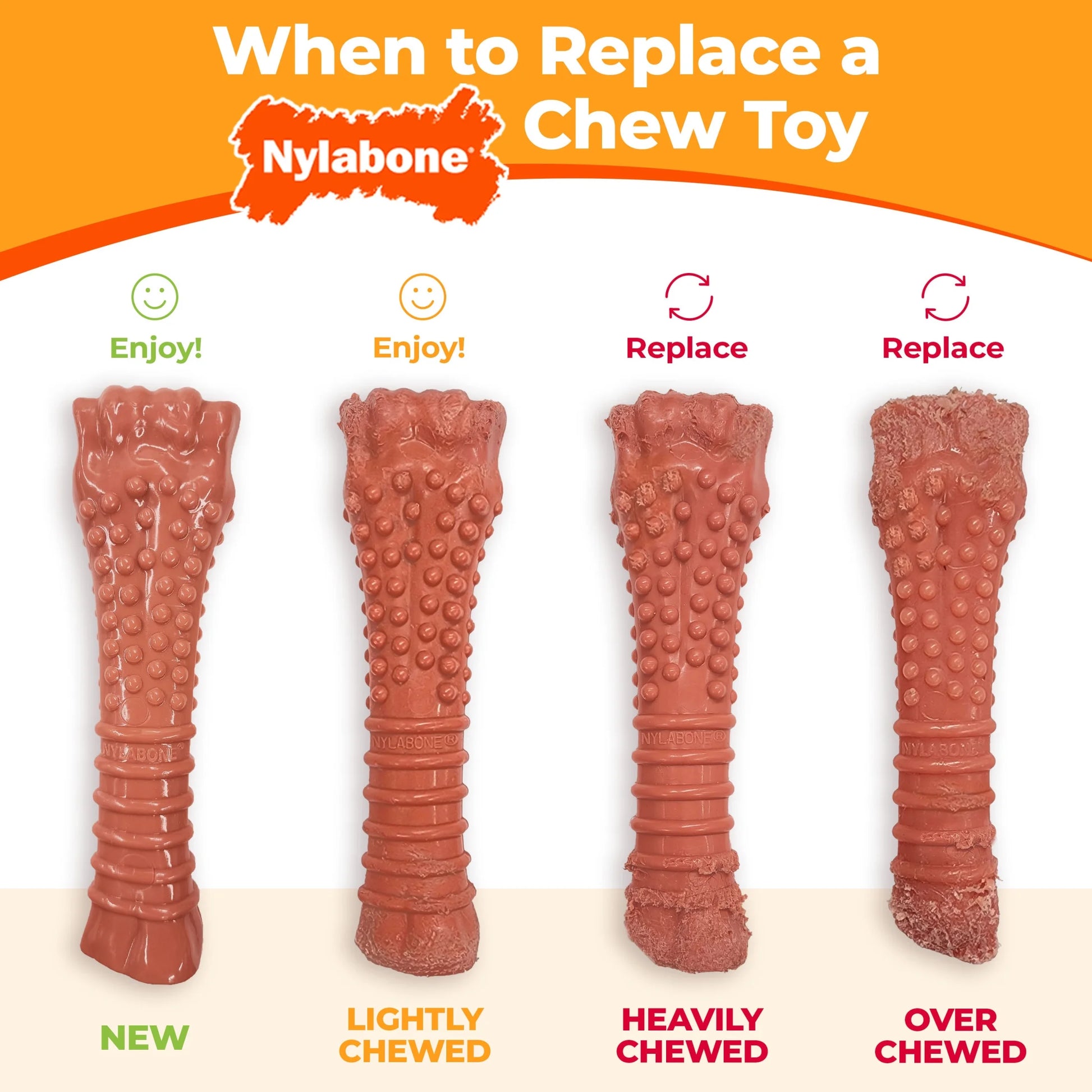 Flavor Frenzy Power Chew Dry Dog Toy, Chili Cheese Dog, Popcorn & Cherry, SM, 3Pk
