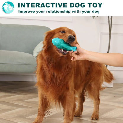 Dog Chew Toys for Aggressive Chewers, Indestructible Dog Toys for Aggressive Chewers, Tough Dog Toys for Large Dogs, Durable Squeaky Dog Toys, Strong Dog Toys, Super Chewer, Heavy Duty