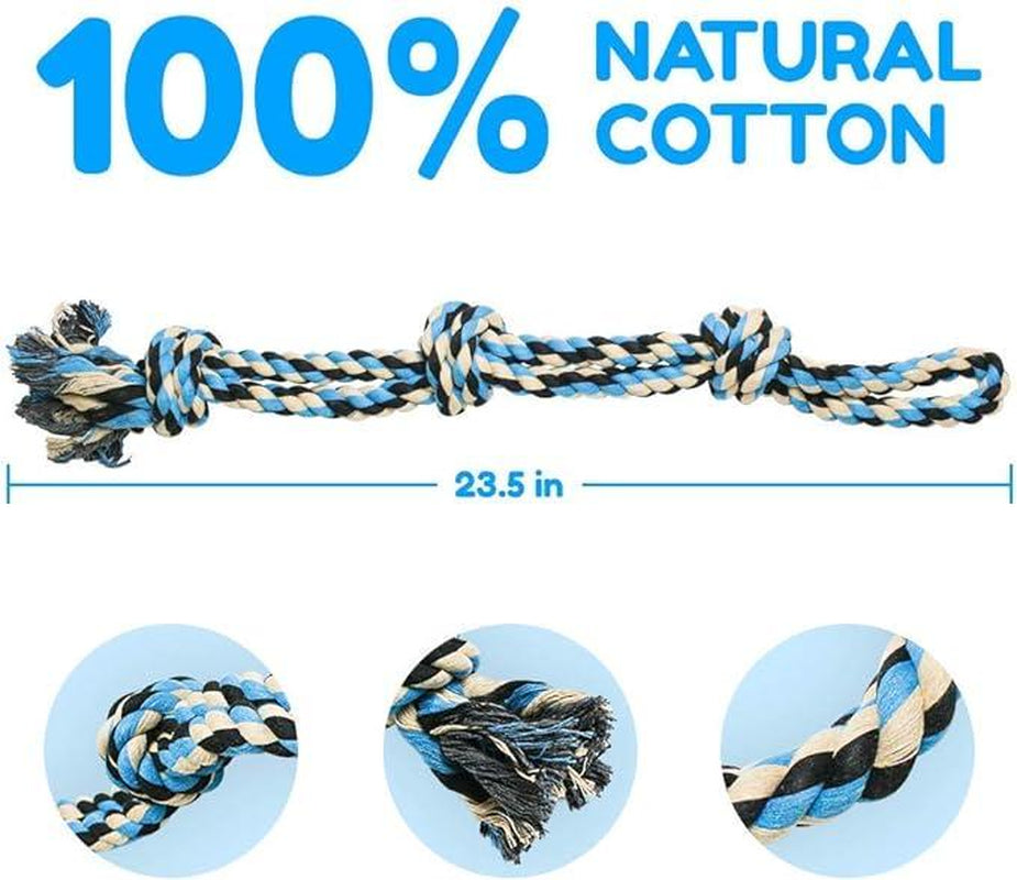 XL Dog Rope Toy for Aggressive Chewers 