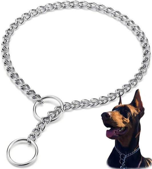 Dog Choke Collar, Martingale Collar for Dogs,26 Inch, 4.0Mm Dog Collars for Small Medium Large Dogs