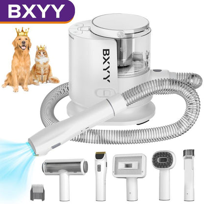 Dog Grooming Kit & 5 in 1 Pet Vacuum with 99% Suction