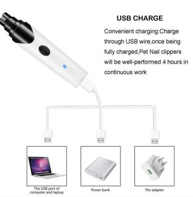 Pet Dog Cat Electric Nail Clipper for Grooming