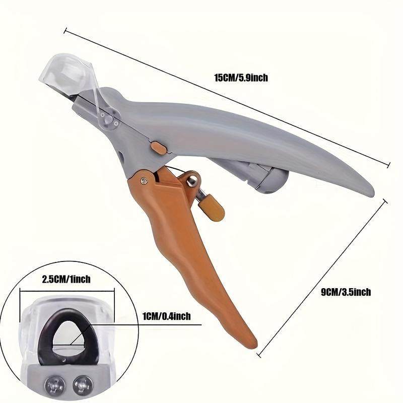 Safe & Precise Nail Trimmer with Non-Slip Handle for Easy Grooming – Dog Nail Cutter with Light for Painless, At-Home Care