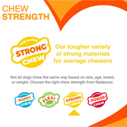 Strong Chew Marshmallow Stick Dog Chew Toy Marshmallow & Peanut Butter Large (1 Count)