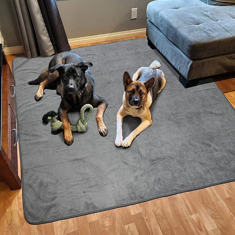 72x72 Extra Large Washable Dog Pee Pad – Reusable, Waterproof & Non-Slip Puppy Training Pad for Housebreaking, Whelping & Incontinence