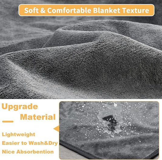 Extra Large Washable Dog Pee Pad – 72x72 / 65x48 Reusable, Waterproof & Non-Slip Mat for Puppies, Seniors, Whelping & Housebreaking