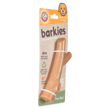 Barkies 7" Pp+Pine Saw Dust Tree Bark Chicken Flavor Dog Toy