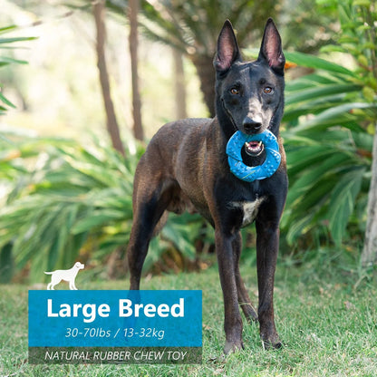 Dog Toys for Aggressive Chewers Dog Toy Interactive Dog Toys for Large Dog Chew Toys for Aggressive Chewers,Dinosam Indestructible Dog Toy for Medium Large Dogs, Blue