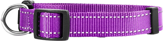 Reflective Dog Collar,Bright Glow Colors for Night Safety