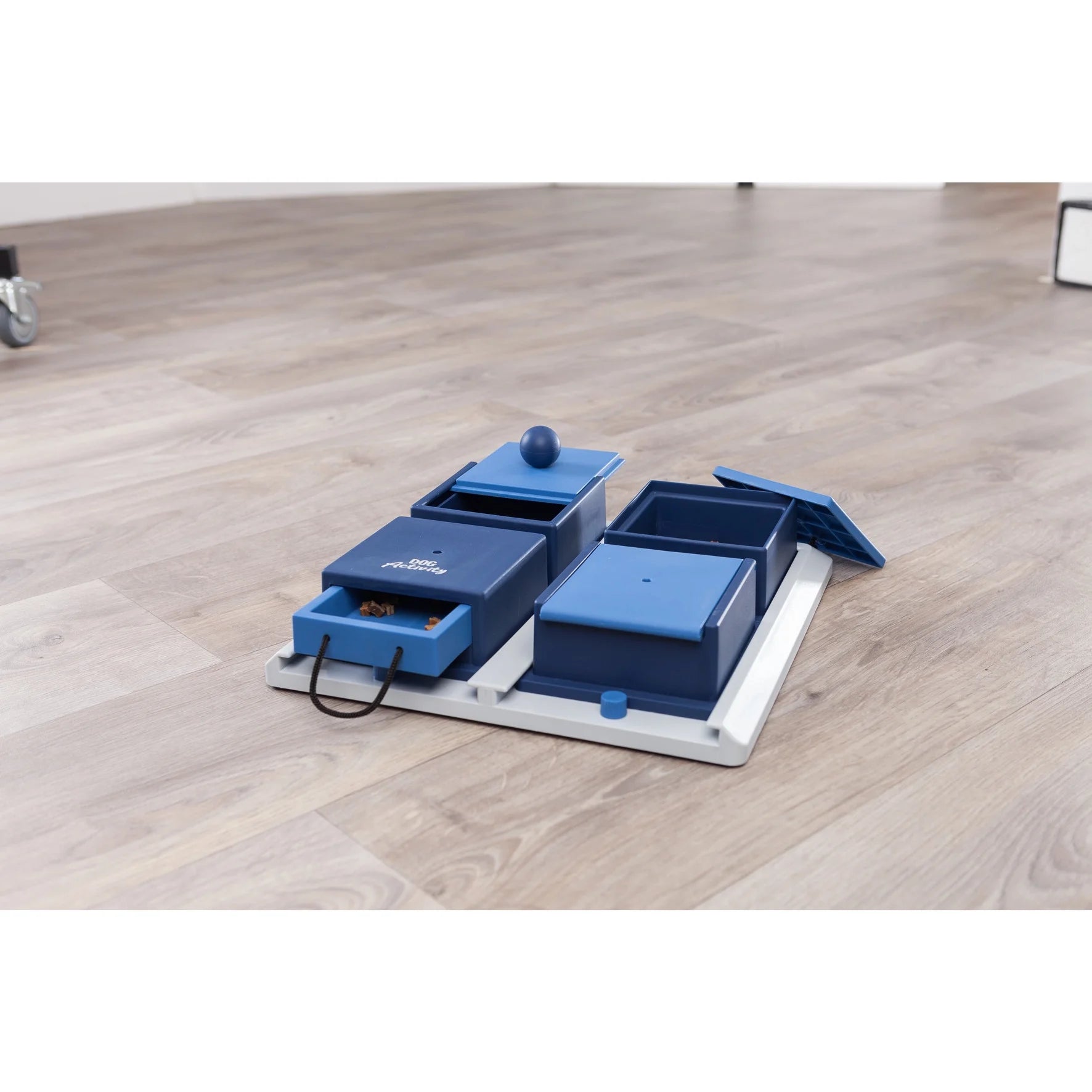 Dog Activity Poker Box 1 Strategy Game, Level 2 Dog Puzzle Toy, Treat Dispenser