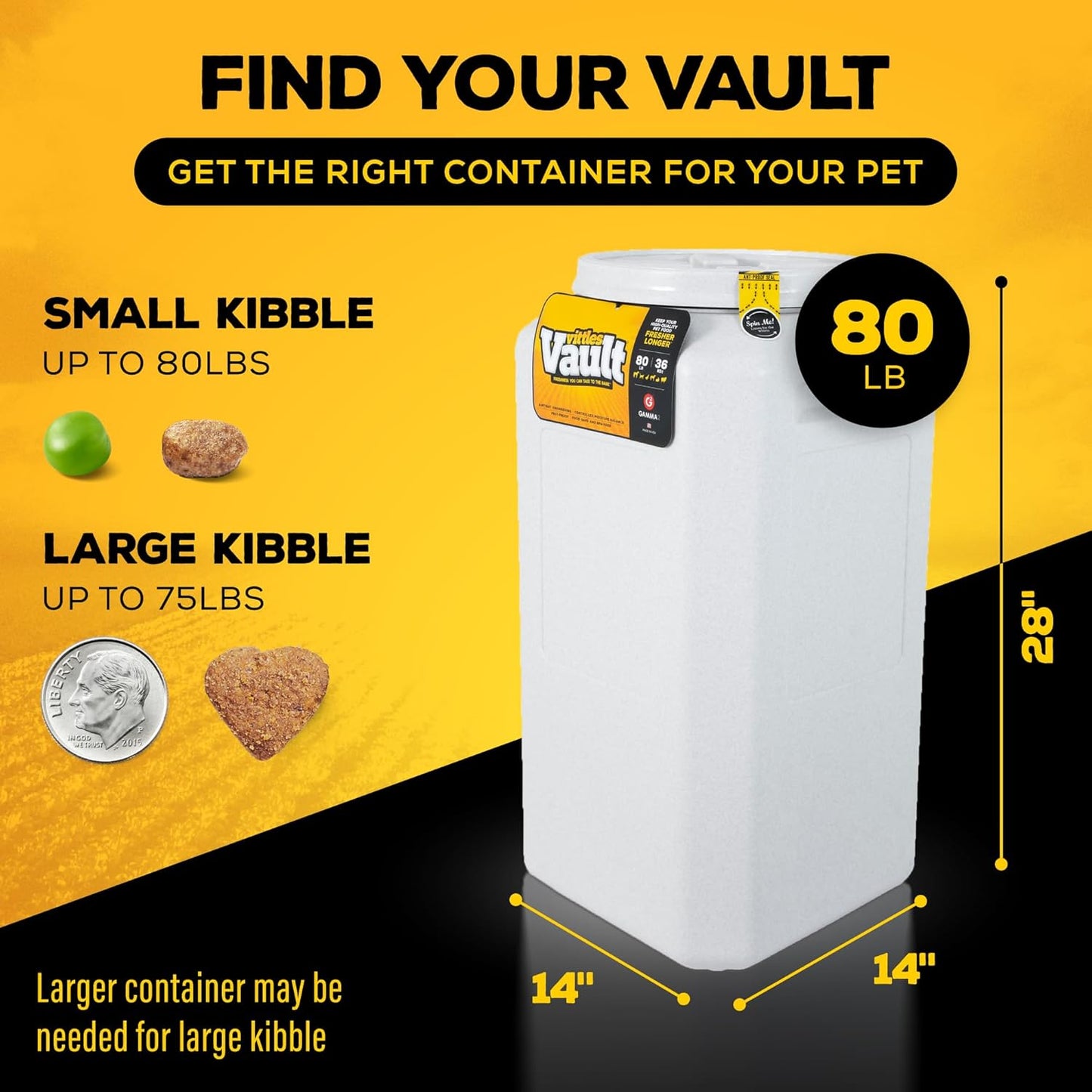 Vittles Vault Pet Food Storage Containers