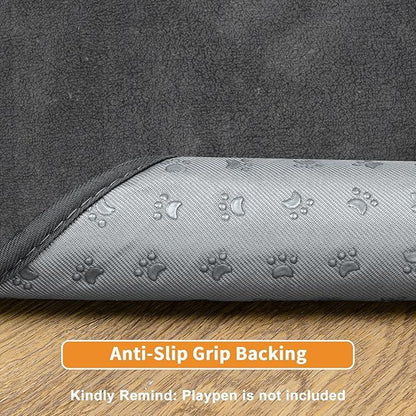 72x72 Extra Large Washable Dog Pee Pad – Reusable, Waterproof & Non-Slip Puppy Training Pad for Housebreaking, Whelping & Incontinence