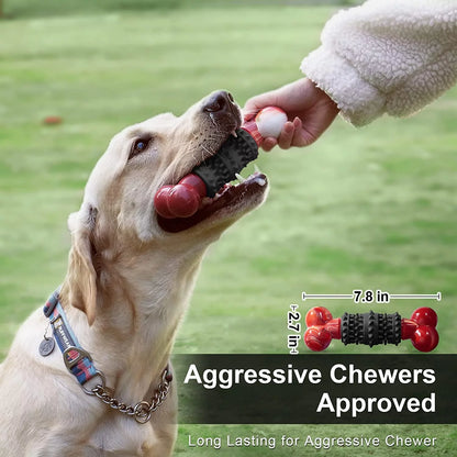 Dog Toys for Aggressive Chewers Bone Dog Toy Interactive Dog