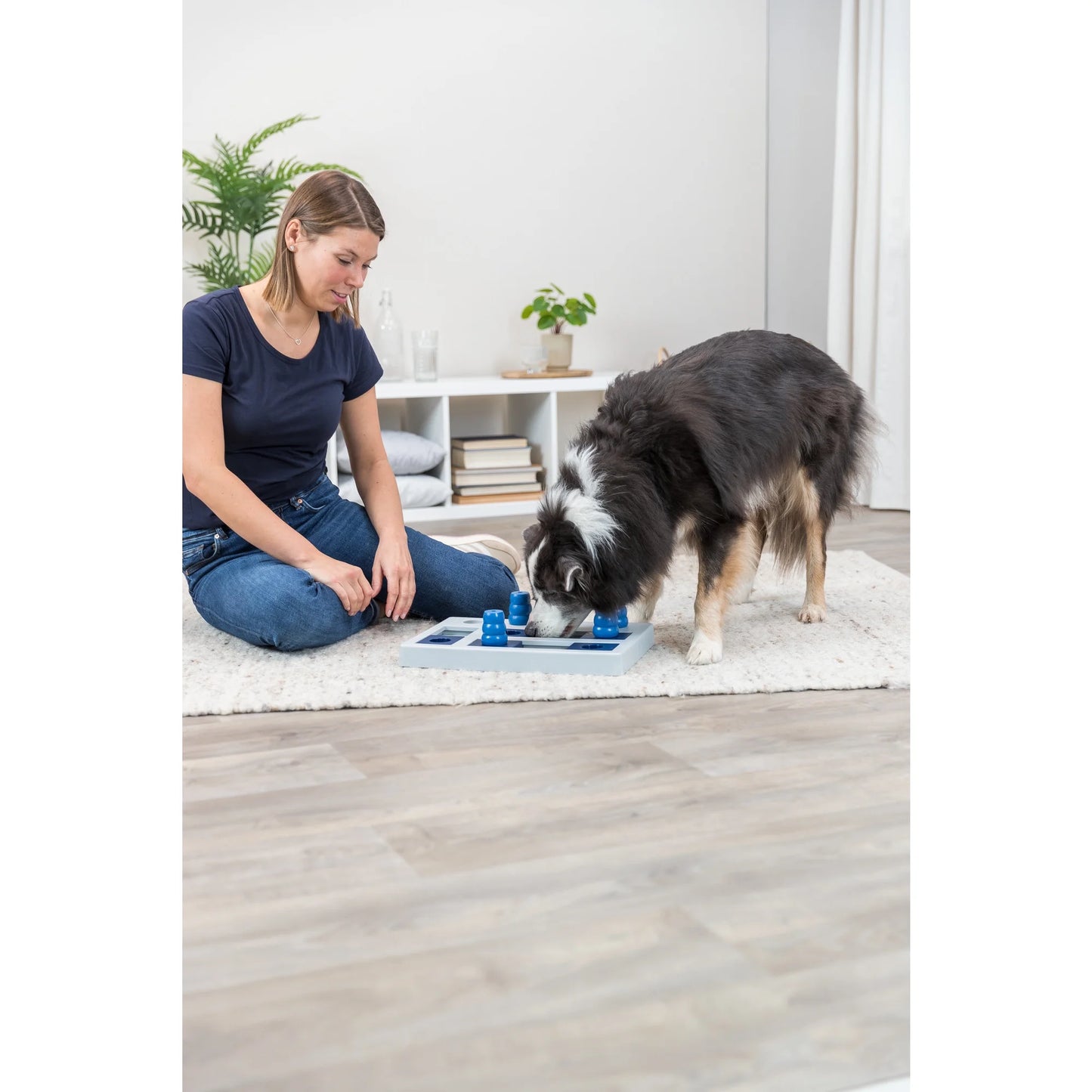 Dog Activity Chess Strategy Game, Level 3, Advanced Dog Puzzle Toy, Treat Dispenser