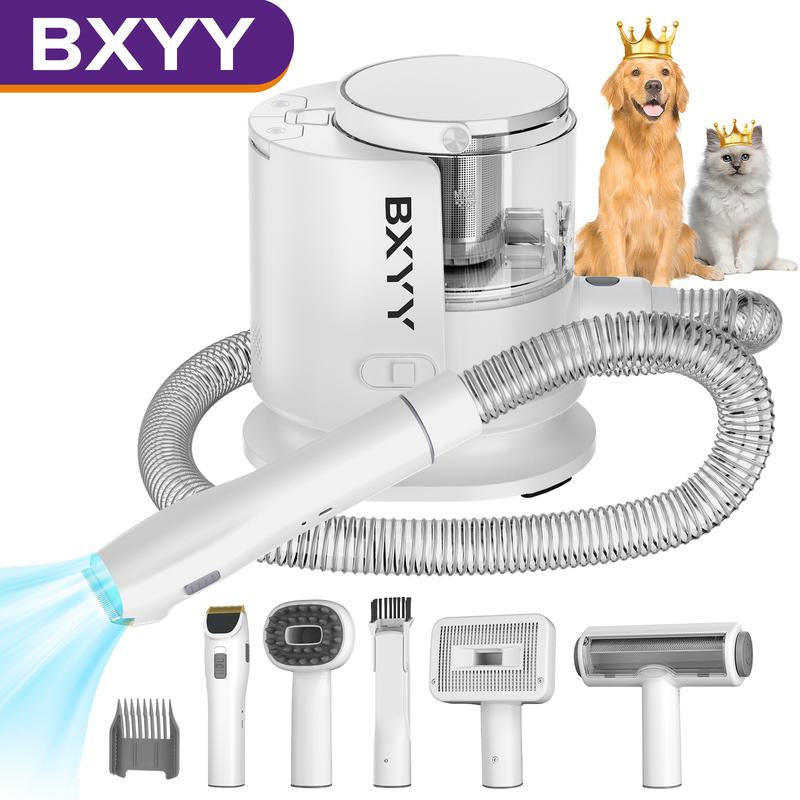 Dog Grooming Kit & 5 in 1 Pet Vacuum with 99% Suction