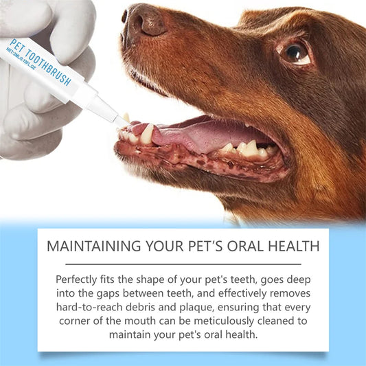 Dog Teeth Cleaning Pen – Tartar Remover & Tooth Stain Cleaner for Dogs
