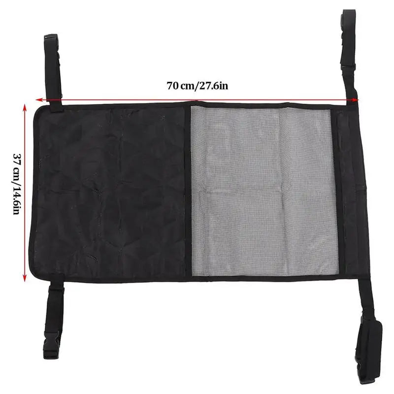 Dog Car Backseat Barrier – Mesh Pet Fence for Safe Driving, Easy Installation for SUV, RV & Car – Keeps Pets Secure & Prevents Distractions