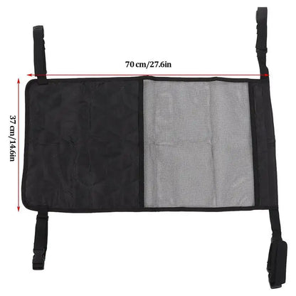 Dog Car Backseat Barrier – Mesh Pet Fence for Safe Driving, Easy Installation for SUV, RV & Car – Keeps Pets Secure & Prevents Distractions
