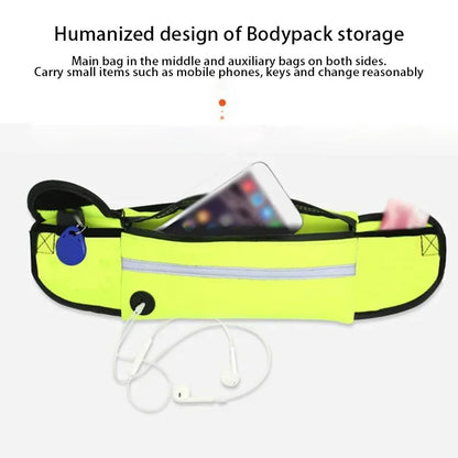 Hands-Free Reflective Dog Running Leash with Adjustable Waist Belt