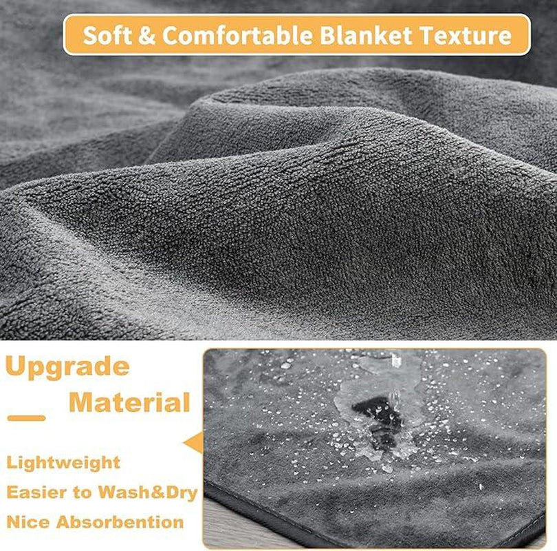 72x72 Extra Large Washable Dog Pee Pad – Reusable, Waterproof & Non-Slip Puppy Training Pad for Housebreaking, Whelping & Incontinence