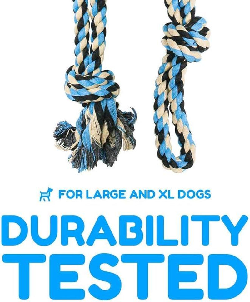 XL Dog Rope Toy for Aggressive Chewers 