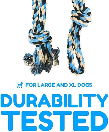 XL Dog Rope Toy for Aggressive Chewers 
