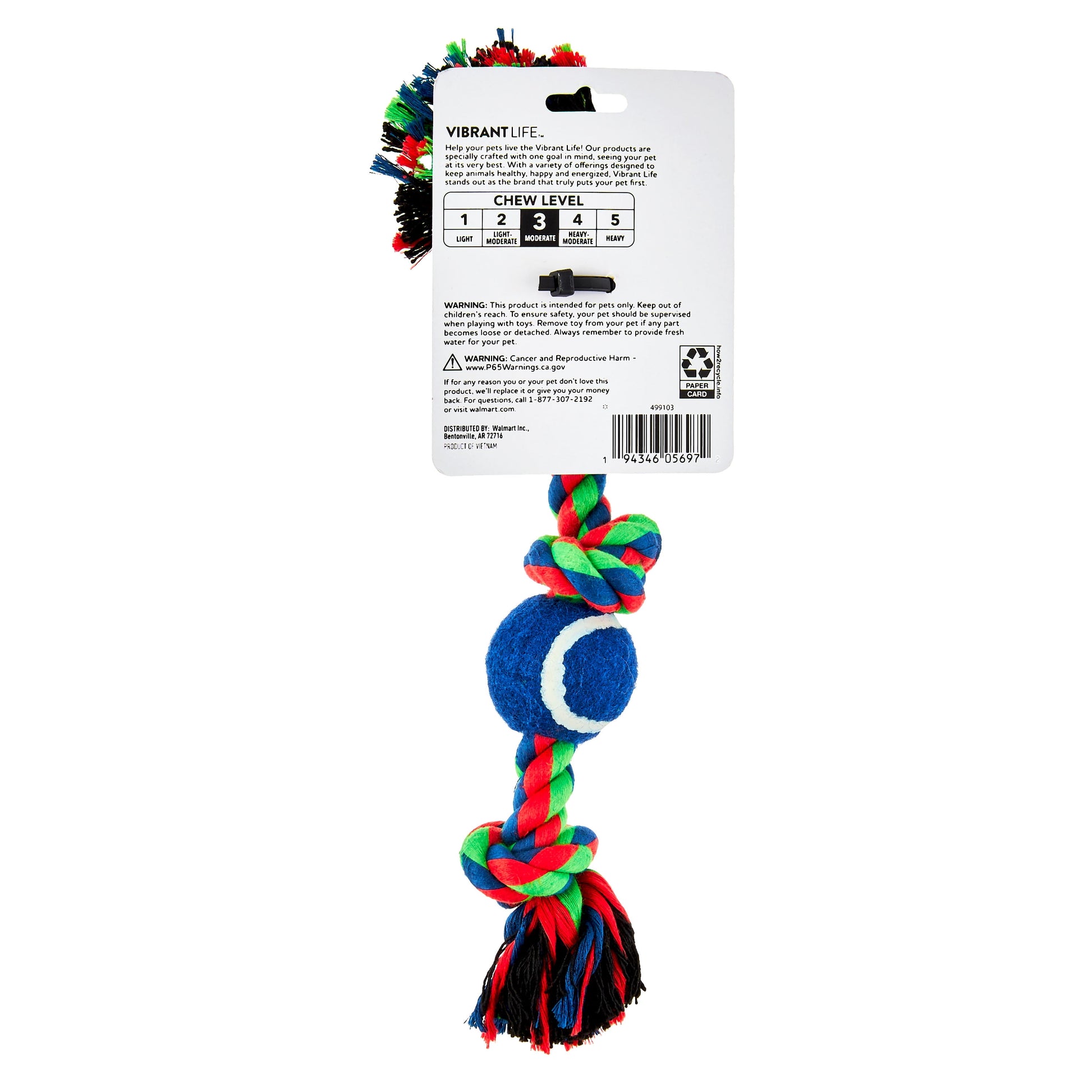 Chomp and Tug Buddy Tennis Balls Dog Chew Toy