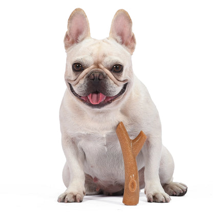 Barkies 7" Pp+Pine Saw Dust Tree Bark Chicken Flavor Dog Toy