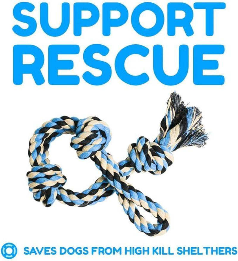 XL Dog Rope Toy for Aggressive Chewers 