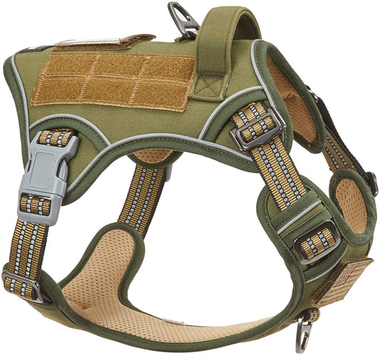 Tactical Dog Harness for Medium Dogs No Pull