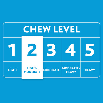 Playful Buddy Tie Dye Chicken Dog Toy, Chew Level 2, with Squeaker.