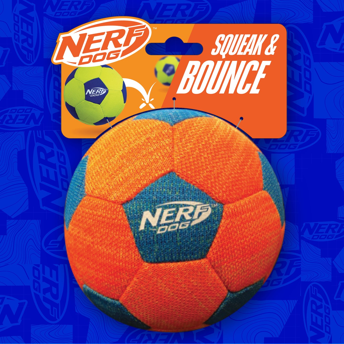 X-Weave Squeak Soccer Ball for Large Dogs