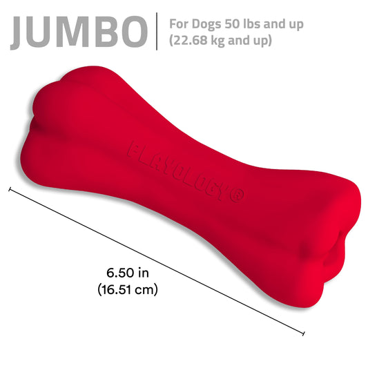 Play by  Dog Toys | Interactive Dog Toy Bone | Scented Crunchy Bone, Large